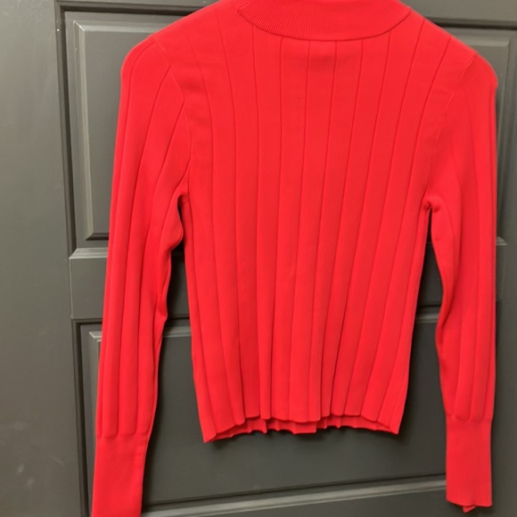 A.L.C. red fitted sweater - Picture 5 of 6